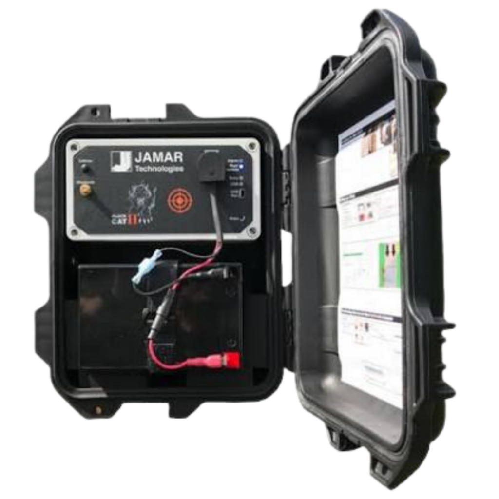 Black Cat II Plus Radar Recorder open