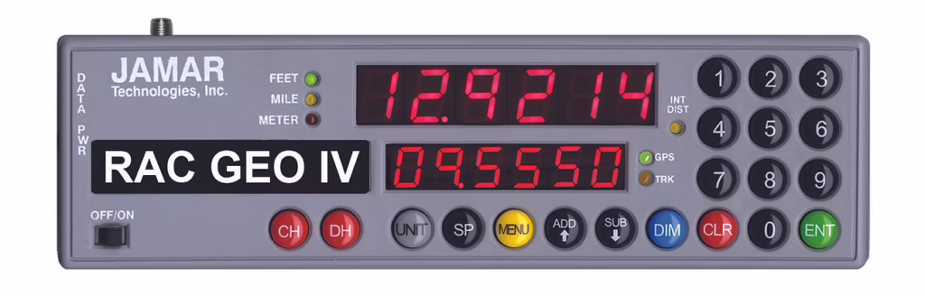 Distance Data - RAC 1 RAC GEO IV