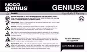 User Manual NOCO Genius2