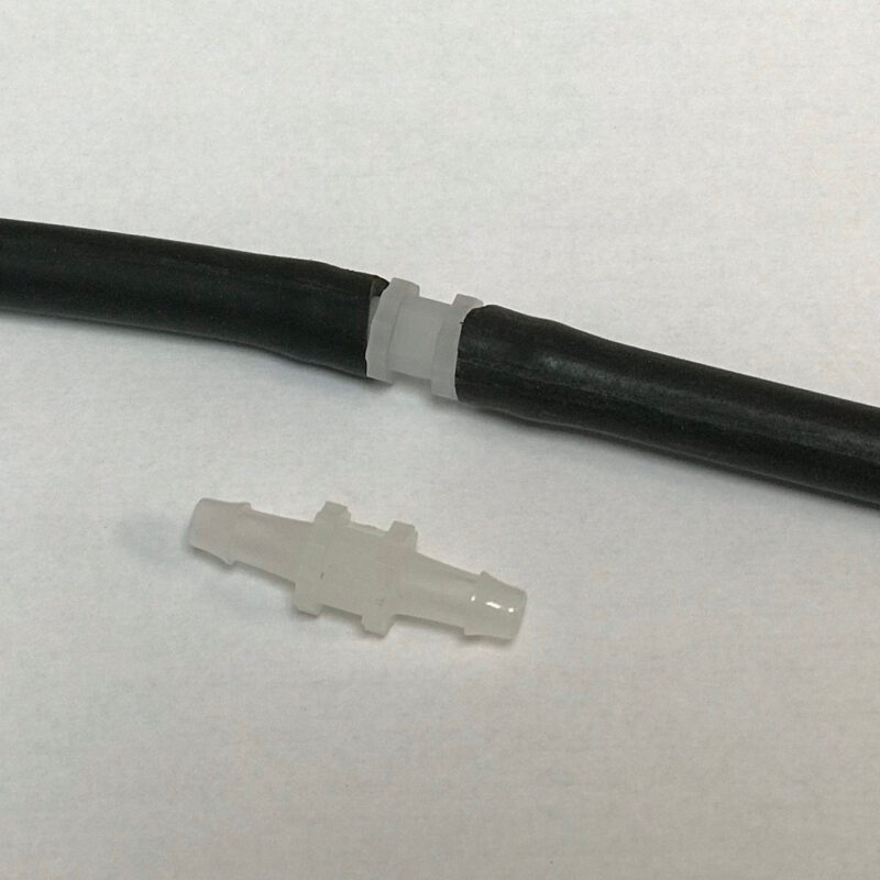 Plastic Tube Splices - Fits .187" ID Tubes